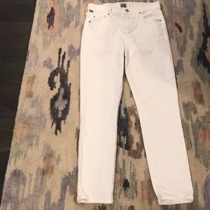 High rise ankle jeans NEVER worn